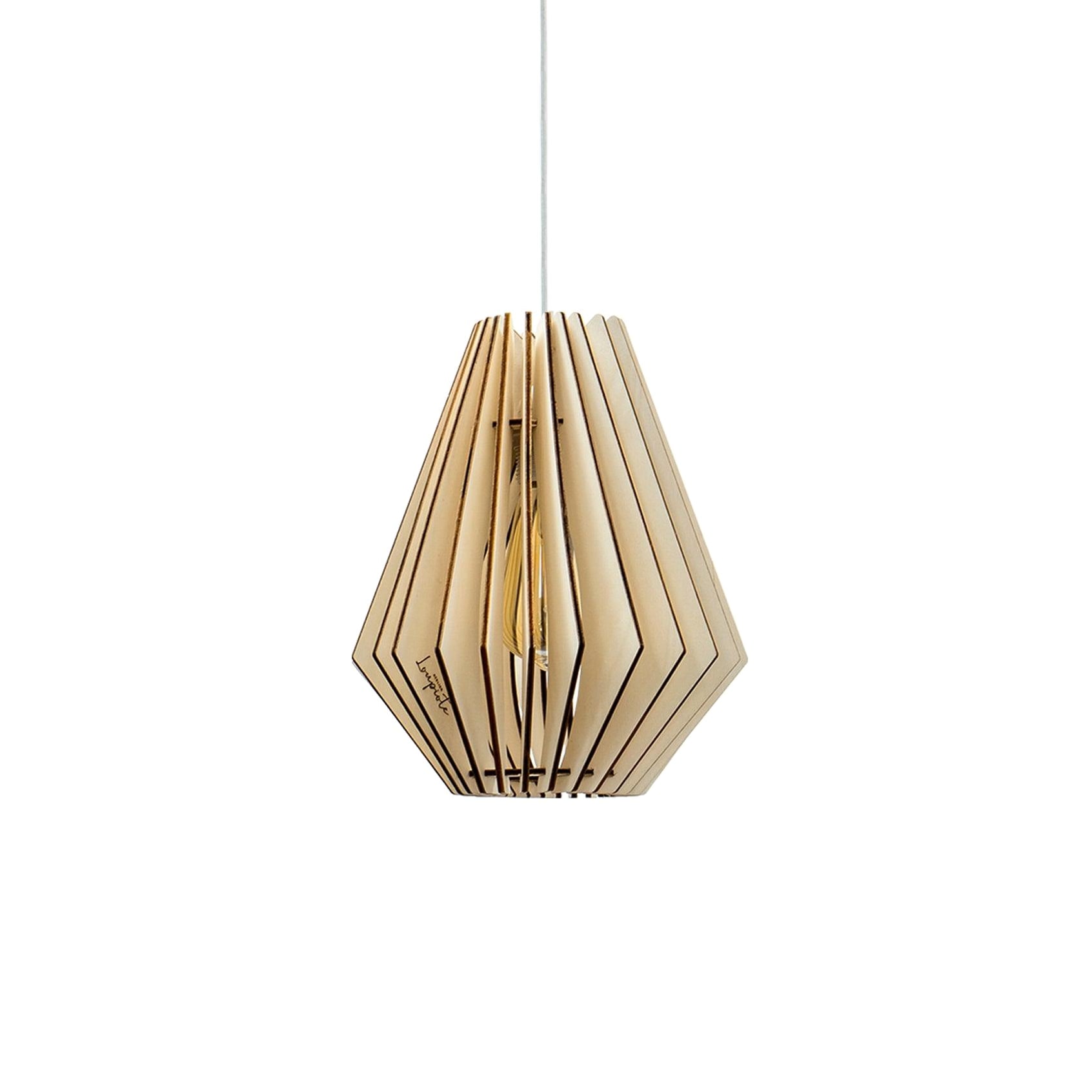 Ambre | Suspension - Atelier Loupiote | Lampes artisanales françaises