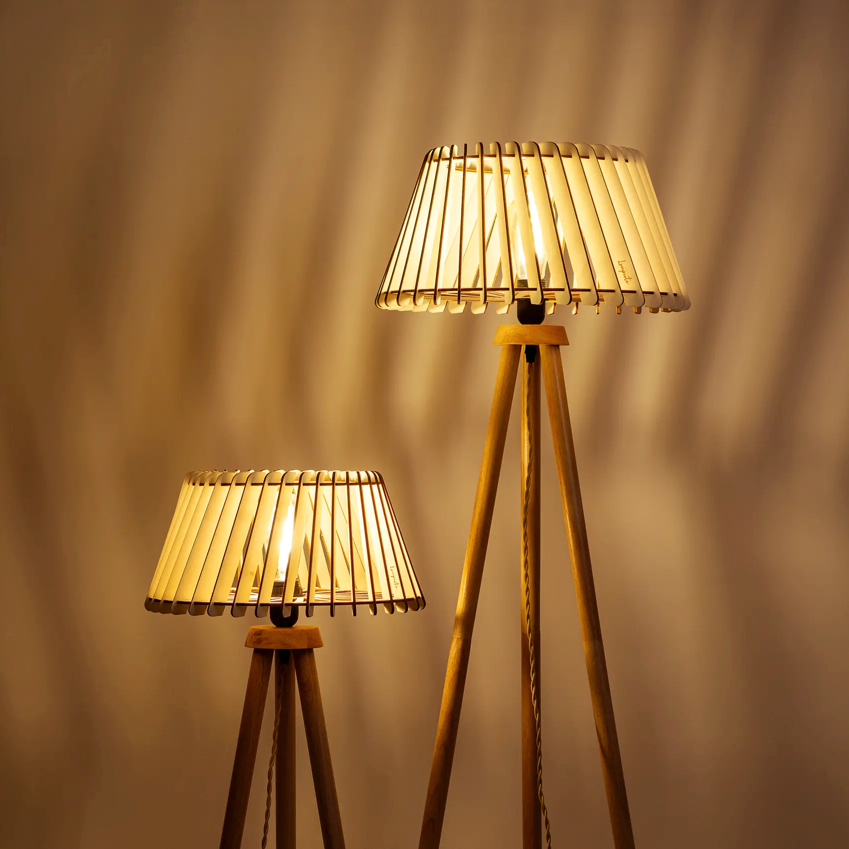 Alizée | Lampadaire - Atelier Loupiote | Lampes artisanales françaises