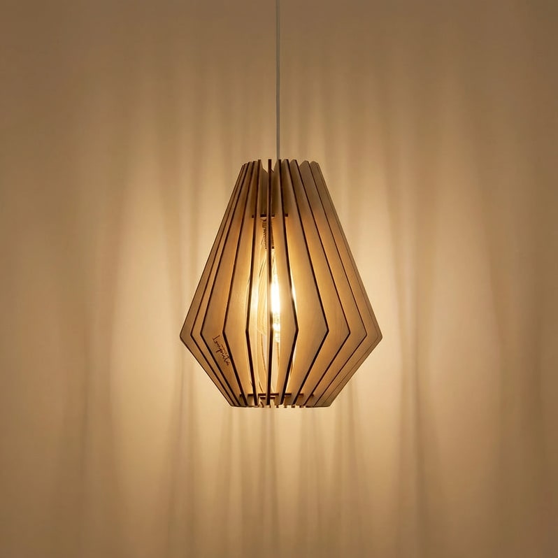 Ambre teinté Chêne | Suspension